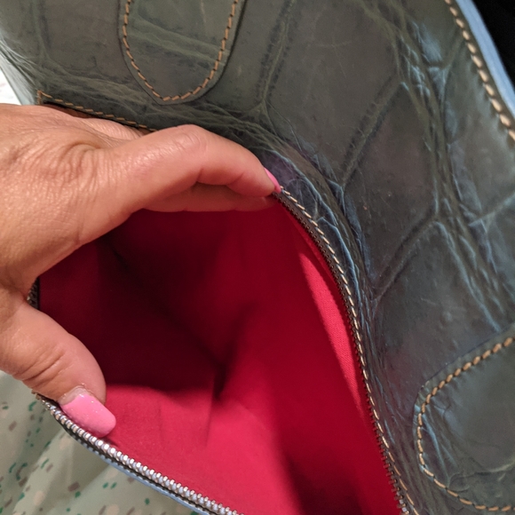 Leather Large Alligator Tote - Picture 8 of 8